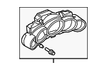95864117104 - Body: Cluster Assembly for Porsche: Cayenne Image