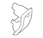 958613163002S0 - Body: Prk Brake Switch Bezel for Porsche: Cayenne Image