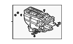 79106SCAA01 - HVAC: AC &amp; Heater Case for Honda: CR-V Image