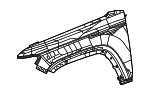 68465273AD - Body: Fender for Jeep: Grand Cherokee, Grand Cherokee L Image