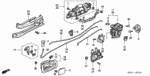93600060280A - Body/Air Conditioning: SCREW, FLAT (6X28) for Honda Image