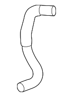 165720V010 - Cooling System: Lower Hose for Toyota: Camry, Venza Image