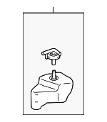 164700P030 - Cooling System: Reservoir for Toyota Image