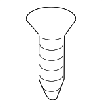 90148A0017 - Body: Striker Bolt for Scion: iM, iQ, xB | Toyota: 4Runner, Avalon, bZ4X, C-HR, Camry, Corolla, Corolla Cross, Corolla iM, Crown, Crown Signia, GR Corolla, Grand Highlander, Highlander, Land Cruiser, Mirai, Prius, Prius AWD-e, Prius C, Prius Plug-In, Prius Prime, Prius V, RAV4, RAV4 Prime, Sequoia, Sienna, Venza, Yaris Image