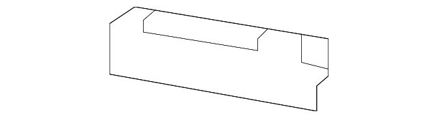 2007-2013 GMC Front Driver Side Bumper Impact Bar Outer Reinforcement ...