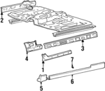 8775222500 - : Front Molding for Hyundai: Accent Image