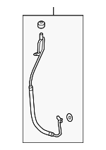 97762S8750 - HVAC: Discharge Hose for Hyundai Image