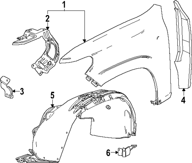 84766378 - : Support Bracket for Chevrolet: Colorado Image