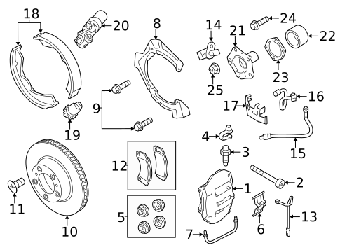 Brake Components for 2016 Porsche Panamera #0