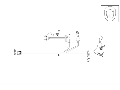 Electrical Parts Used for Transmission for 1993 Mercedes-Benz 300SL #0