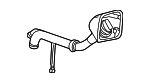 XL5Z9034KB - Fuel System: Filler Pipe for Ford: Ranger Image