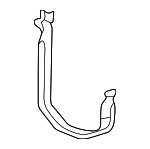 F87Z9054C - Fuel System: Fuel Tank Mount Strap for Ford: Ranger Image