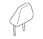 64261SL110DM - : Headrest, Outer for Subaru Image