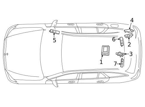 Antenna & Radio for 2021 Mercedes-Benz E63 AMG S #2