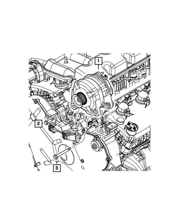 R4801483AA - Electrical: Engine Generator, Remanufactured for Mopar Image