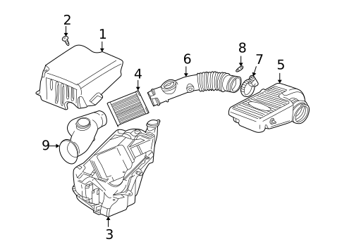 Windshield Washer & Related Components for 2005 Buick Rainier #0