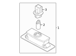 1864305009L - Electrical: License Lmp Bulb for Hyundai Image