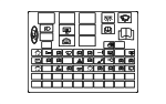 9T1Z5803050A - Body: Fuse Box Label for Ford: Transit Connect Image