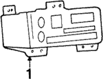16149094 - Body: AM/FM Radio for Buick: LeSabre, Riviera Image