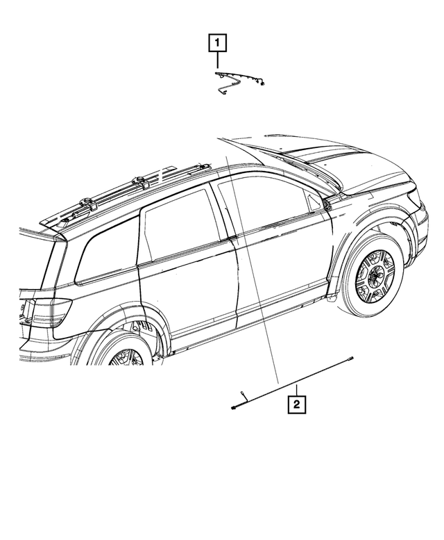 68080184AC - Electrical: Header Wiring for Mopar Image image
