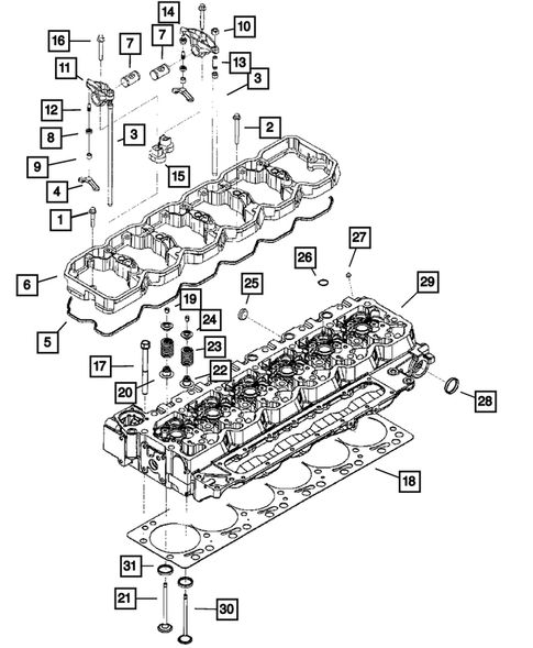 Camshafts & Valves for 2007 Dodge Ram 2500 #0
