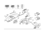 2036800387 - Panelling: Instrument Panel for Mercedes-Benz Image