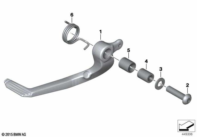 46717671125 - : Isa Screw - M10X40 for BMW-Motorrad Image