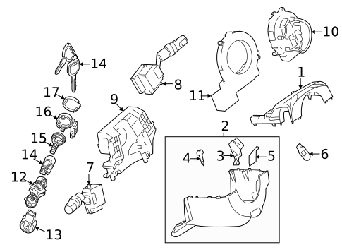 Ignition Lock for 2012 Mazda 3 #0