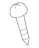 G03060248 - Steering: Lamp Cover Screw for Mazda: 3, 5, CX-7, CX-9 Image