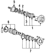 MB569254 - : Axle Shaft Assembly for Mitsubishi Image