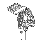 4K0864283E - Body: Armrest for Audi Image