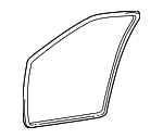 8214025000 - Body: Surround Weather-strip for Hyundai Image