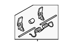 51167951775 - Body: Armrest Spring for BMW Image