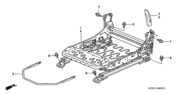 Seat Components for 2005 Honda Insight #0