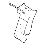 1649202416 - Body: Seat Back Pad for Mercedes-Benz Image