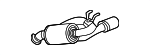 18305T22A01 - Exhaust: Muffler for Honda Image