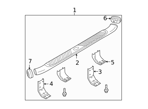 Running Board for 2010 Ford F-350 Super Duty #5