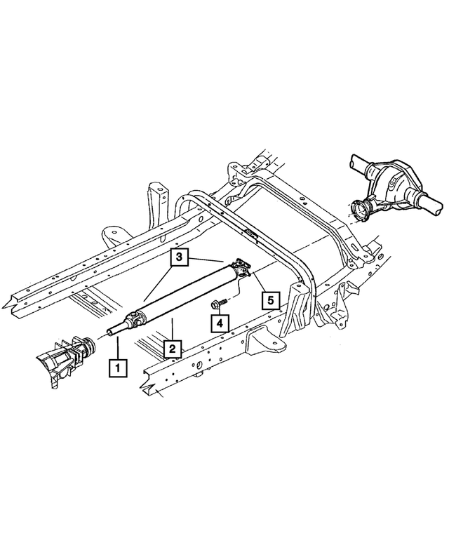 5016382AB - Propeller Shafts and U-Joints: Drive Shaft Yoke for Mopar Image
