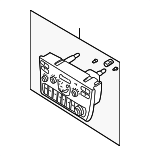 30782689 - : 2005 2006 Volvo S80 - Heater Control for Volvo: S80 Image