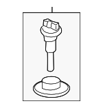 74650T1WA01 - Suspension: Spare Anchor for Honda Image