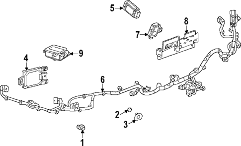 Electrical Components for 2025 Cadillac Escalade #2