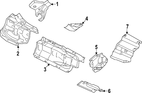 Heat Shields for 2019 Audi RS5 #0