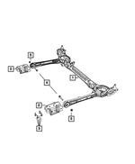 4721336AC - Front Wheel Drive; Differential and Drive Line: Rear Axle Assembly for Mopar Image