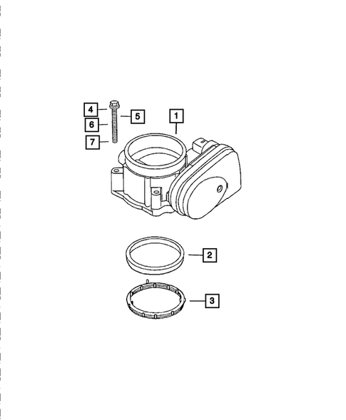 Throttle Body for 2009 Dodge Durango #0
