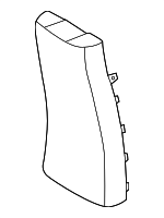 846811R0008M - Body: Rear Panel for Hyundai: Accent Image