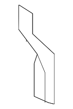 86634B0500 - Body: Impact Bar Upper Bracket for Kia: Forte5 Image