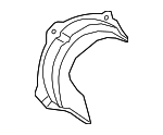 8W0407720B - Suspension: Shield for Audi Image