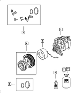 68224150AB - Air Conditioners and Heaters: Compressor Lubricant for Mopar Image