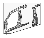 4632S0X305ZZ - Body: Uniside Assembly for Honda: Odyssey Image