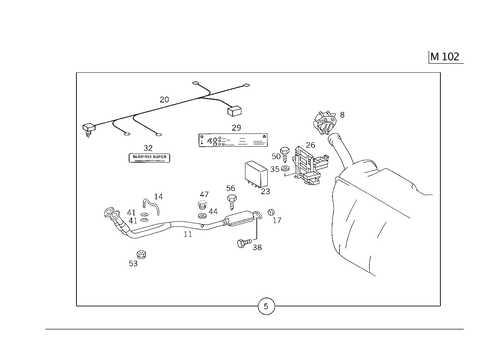 Subsequent Installation of Catalyst Less Oxygen Sensor for 1988 Mercedes-Benz 300E #0